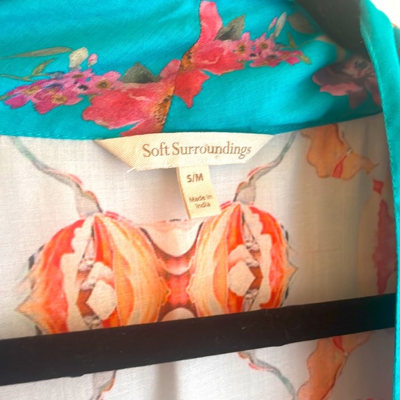 Soft Surroundings Kimono size s/m - Picture 2 of 5